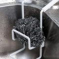 Durable Sink Caddy Sink Sponge Holder Small Kitchen Bathroom Metal Organizer Liquid Dish Drainer Faucet Rack Shower Convenient